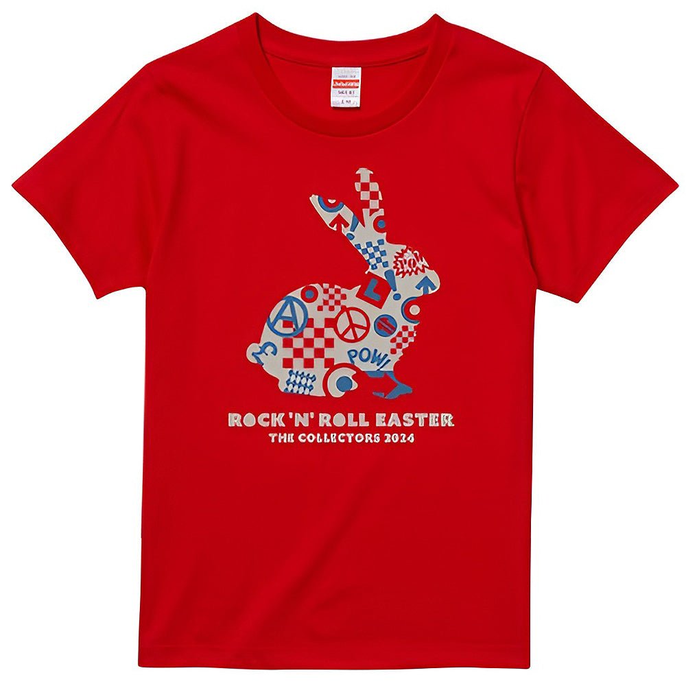 THE COLLECTORS ザ・コレクターズ - ROCK'N'ROLL EASTER / ウサギ / Tシャツ / レディース - PGS